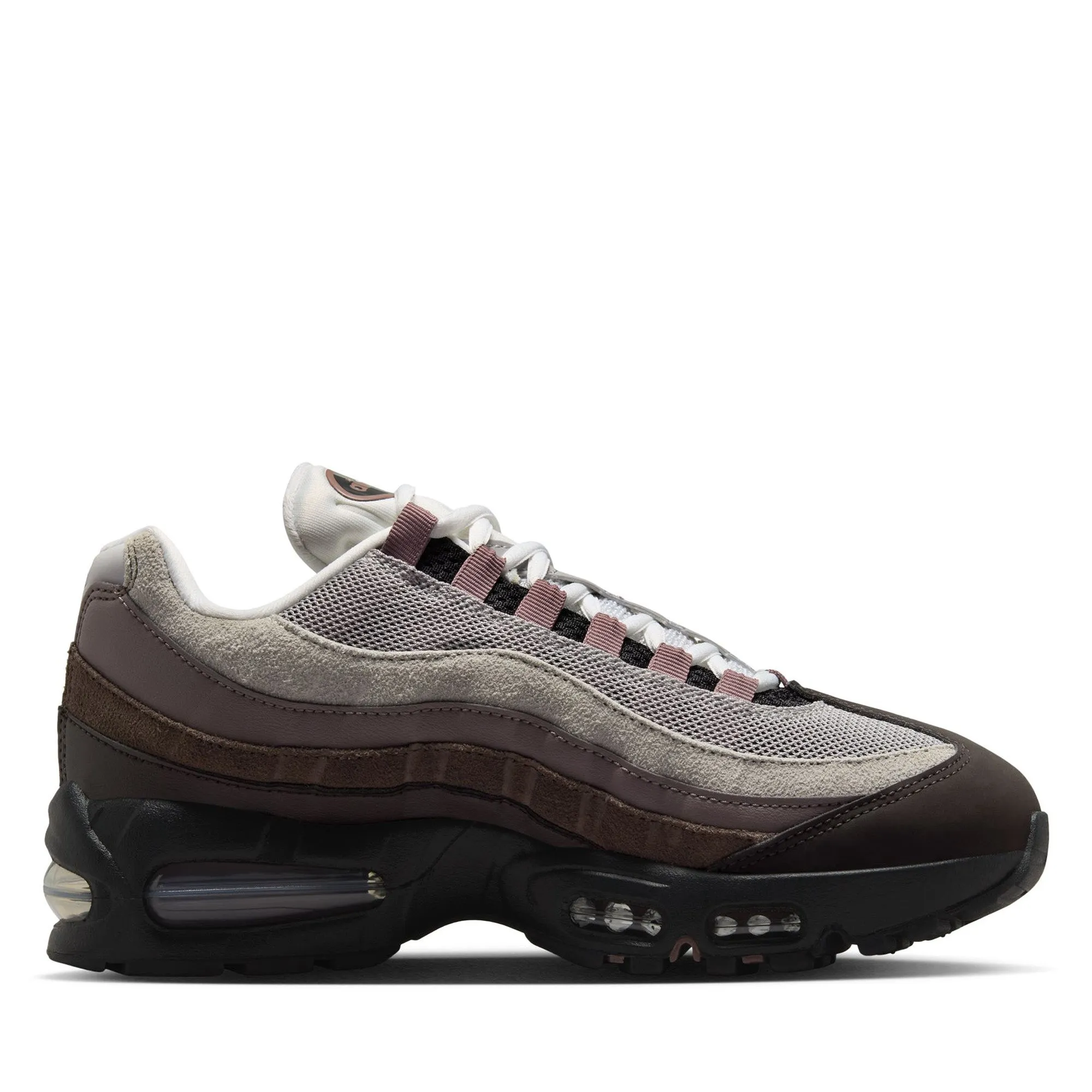 Women's Nike Air Max 95 - Velvet Brown/Pearl Grey Breathable Feel All Comfort