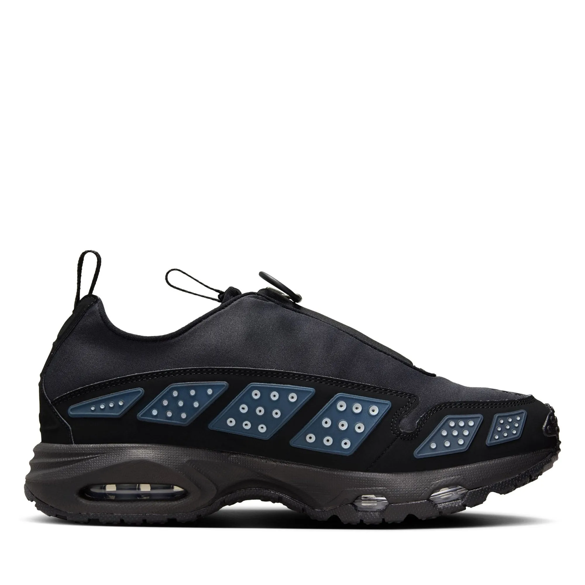 Women's Nike Air Max Sunder - Black/Silver Elastic Band