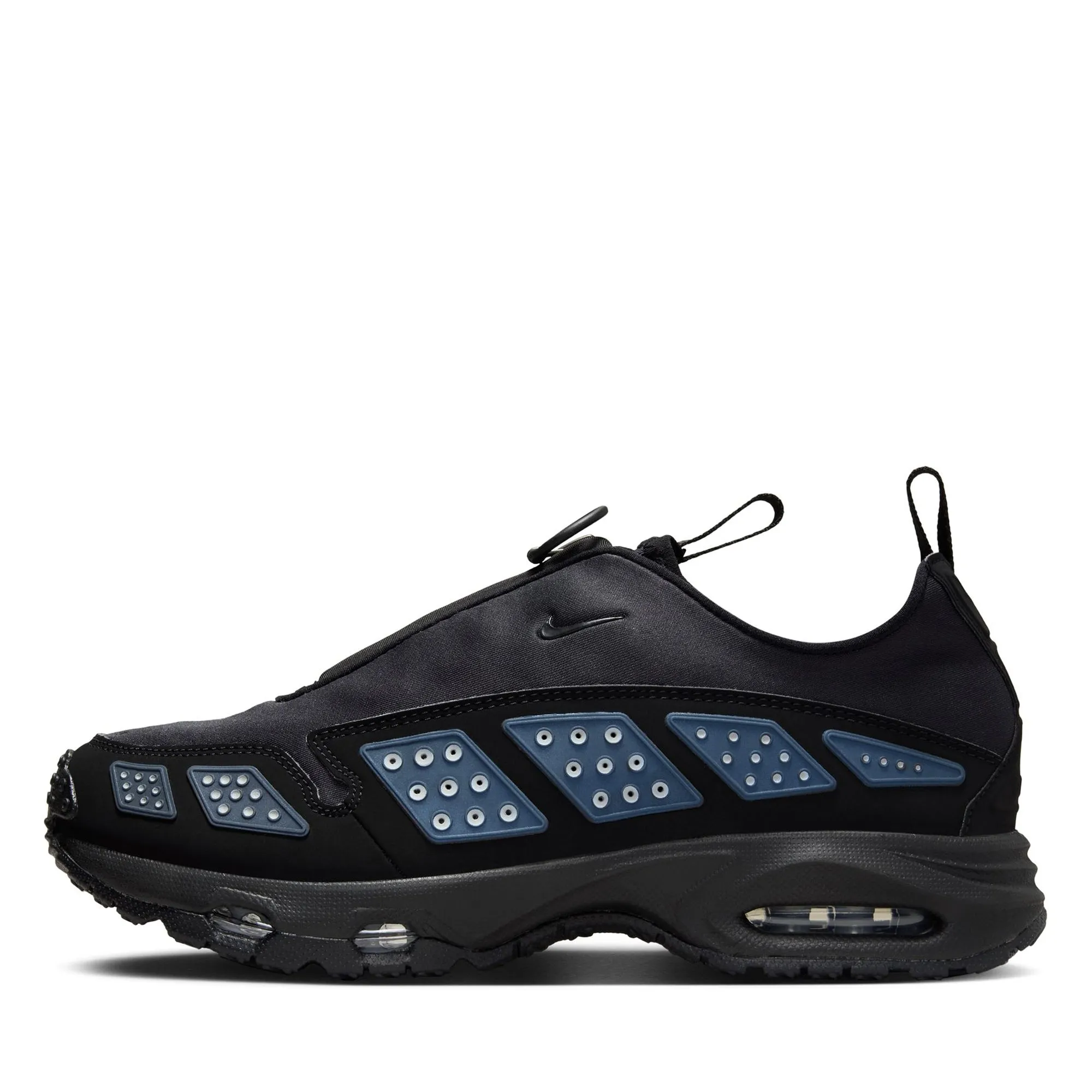 Women's Nike Air Max Sunder - Black/Silver Adaptive Comfort Abrasion Resistant Toe