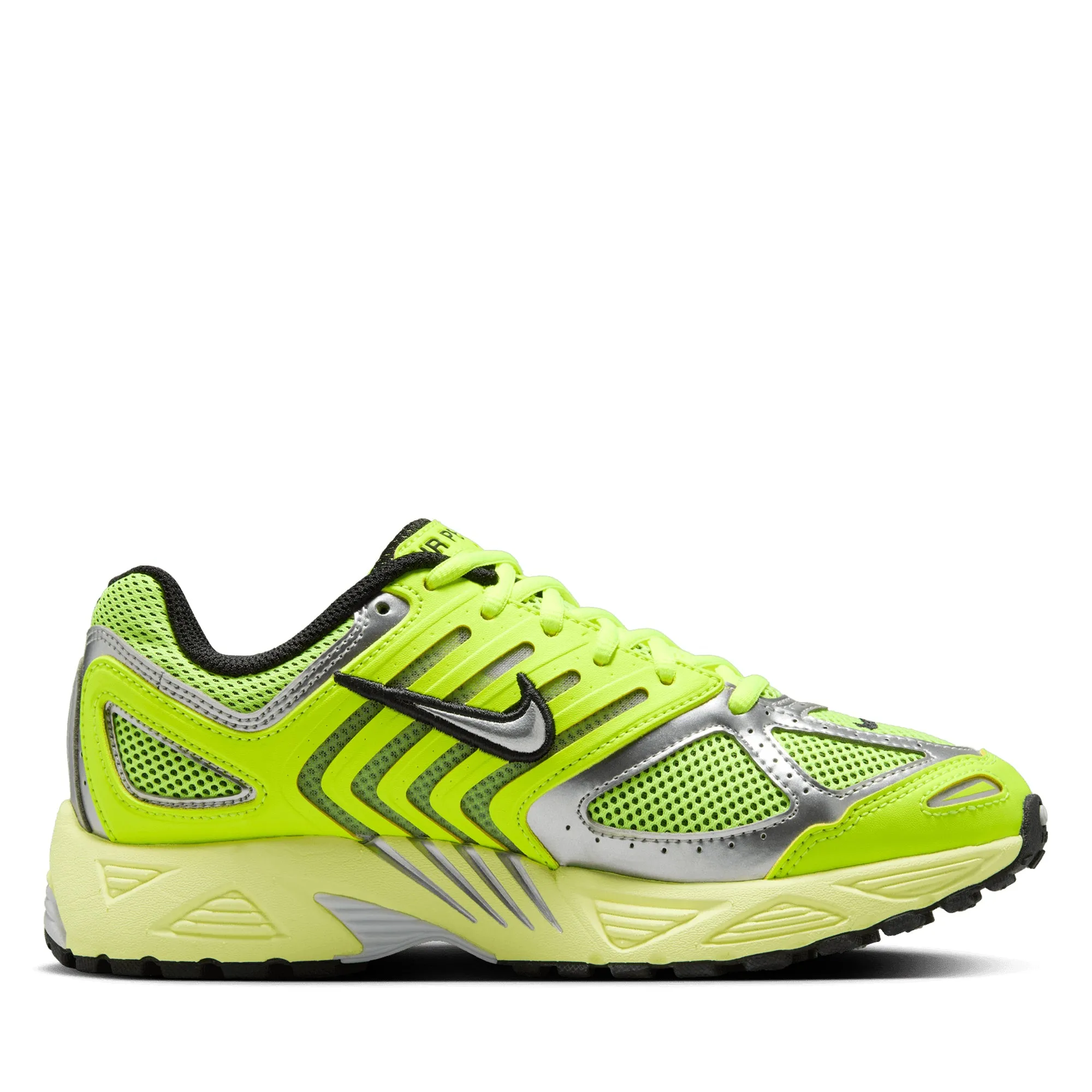 Women's Nike Air Pegasus 2005 - Volt/Metallic Silver Fitness Lovers Sneaker Trends