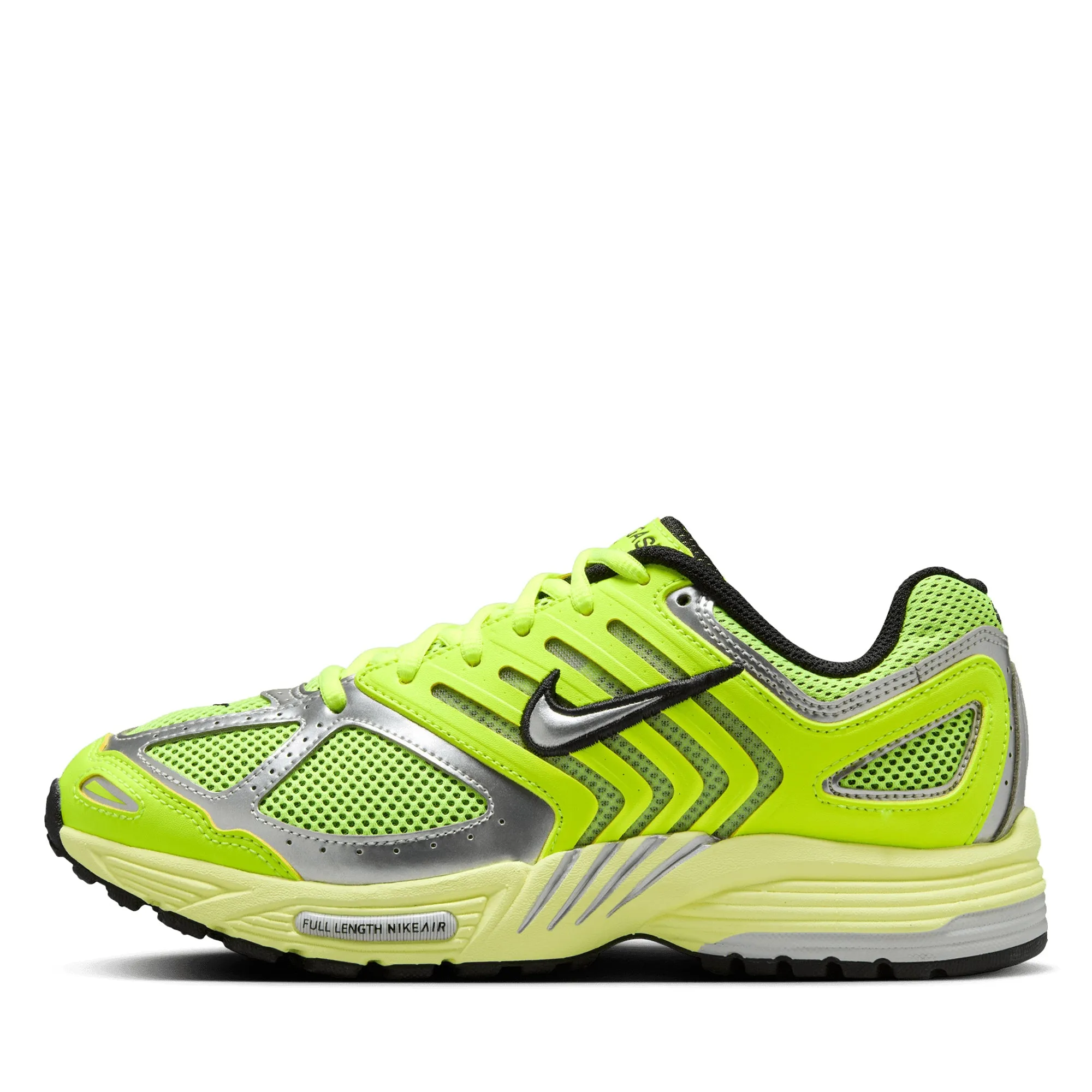 Women's Nike Air Pegasus 2005 - Volt/Metallic Silver Outdoor Comfort Insole Tech