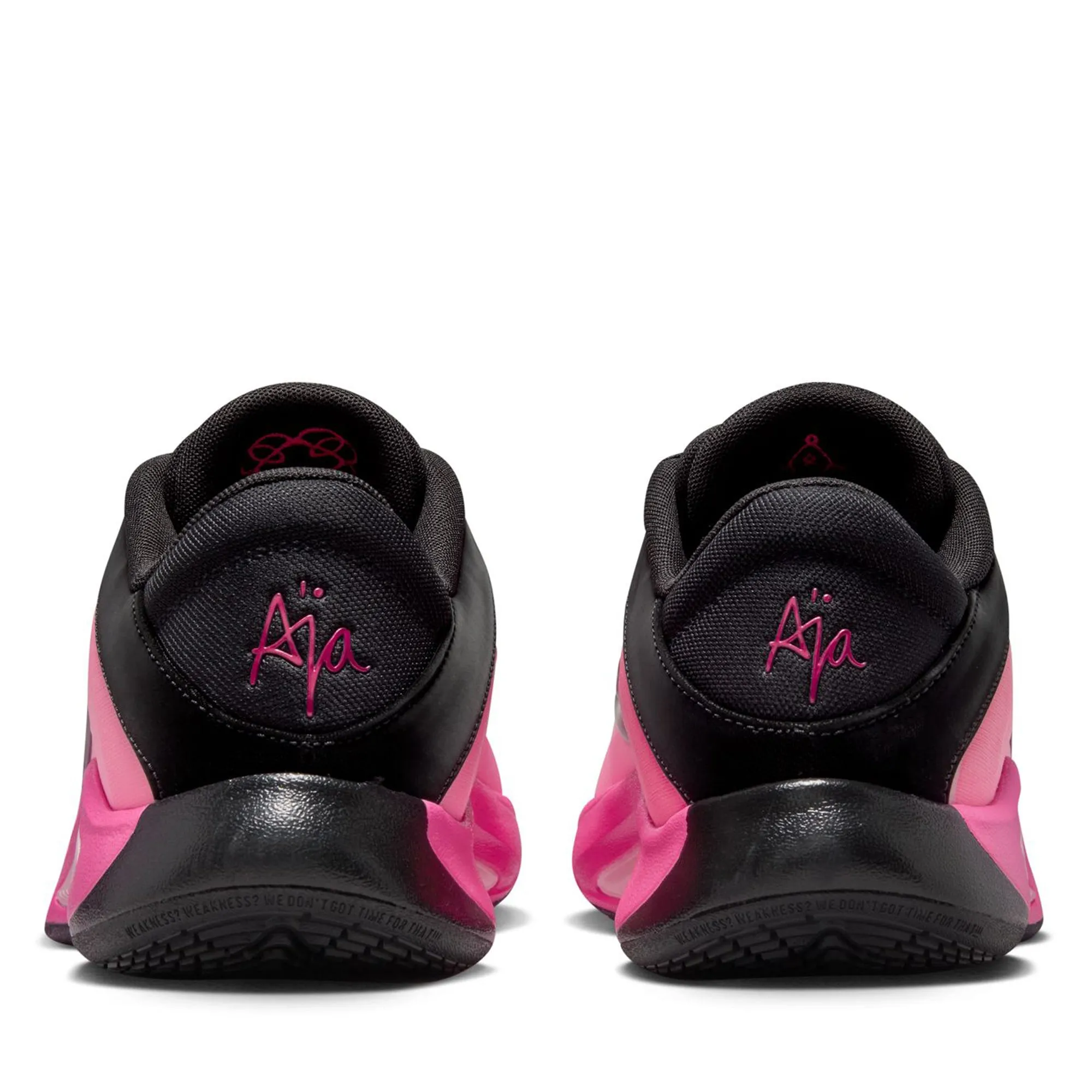 Women's Nike A'One - Black/Hyper Pink Retro Style Durable TPU