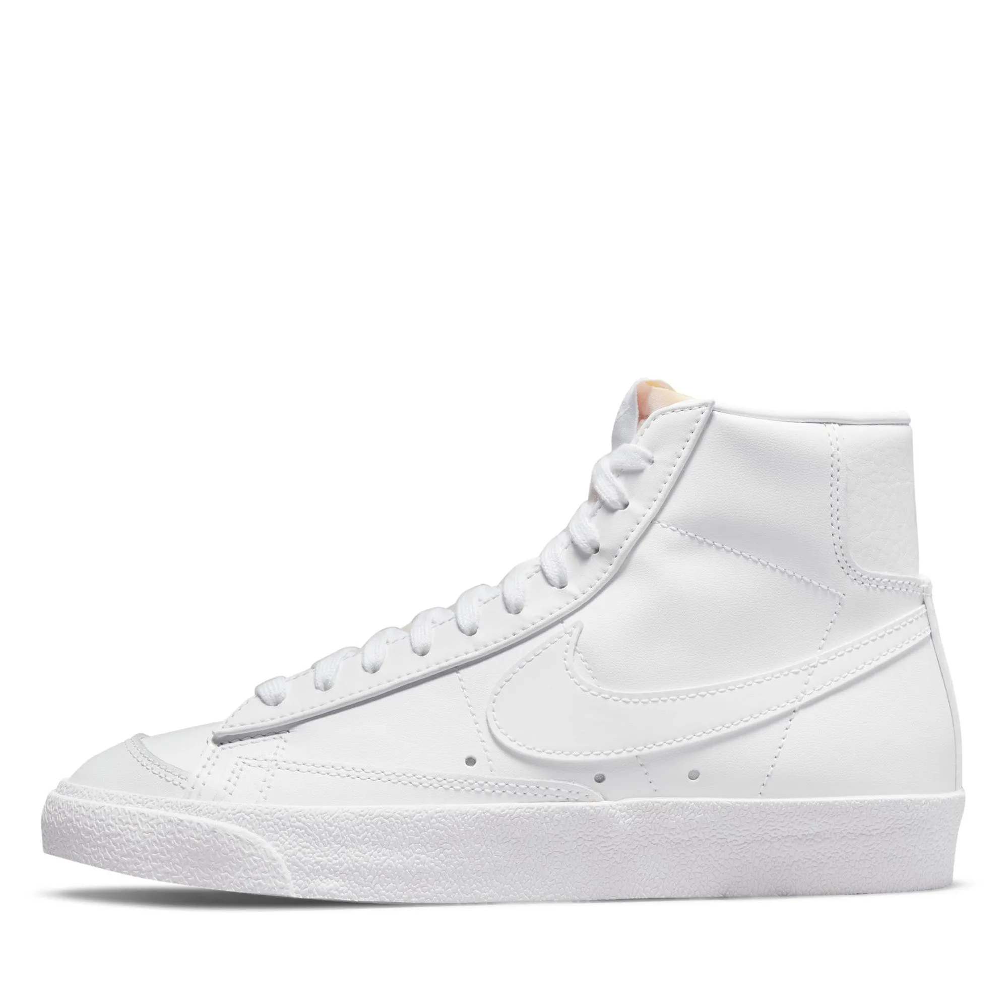 Shock Absorbing TPU High Elasticity Women's Nike Blazer Mid '77 - White/White