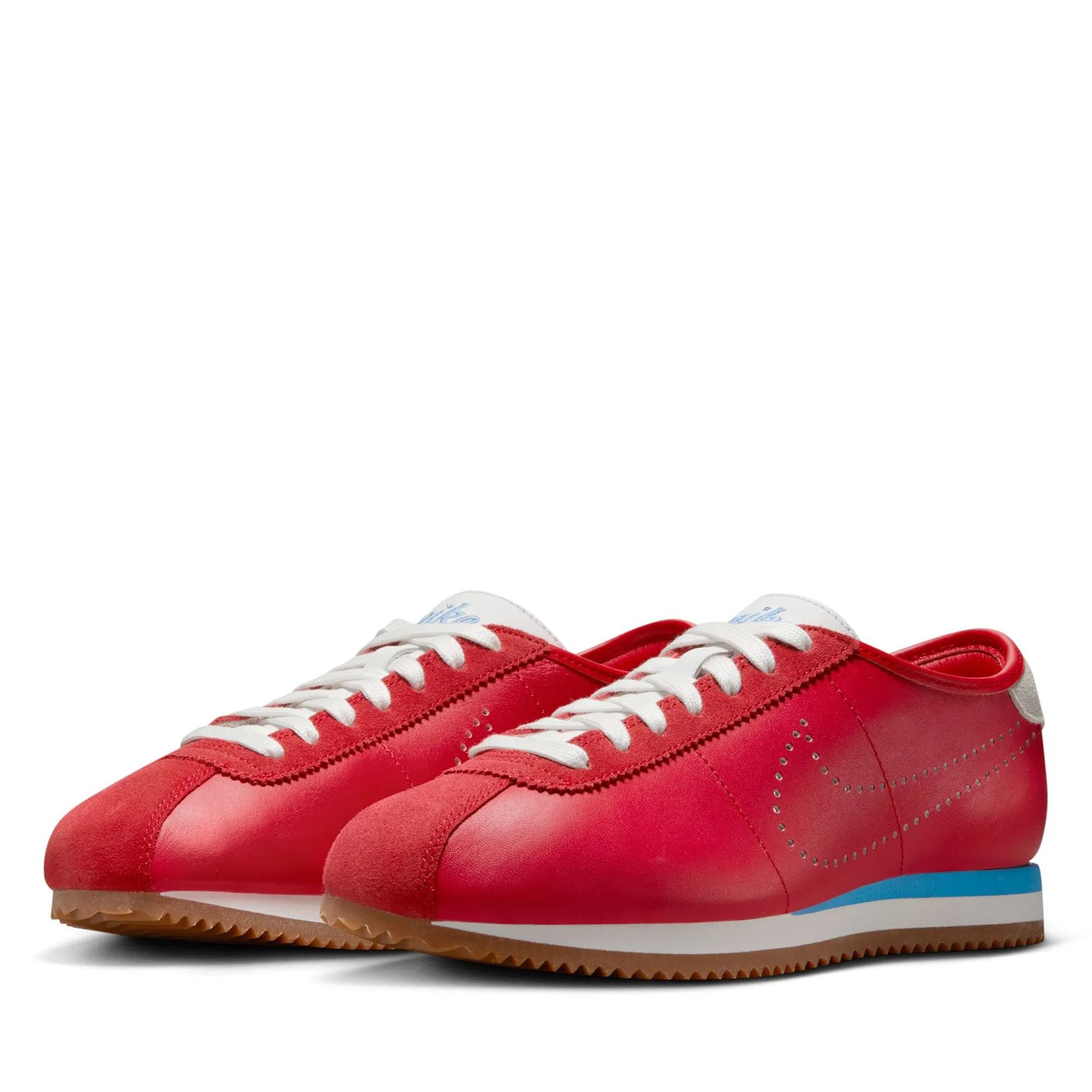 Busy Ready Women's Nike Cortez Leather - University Red/University Blue