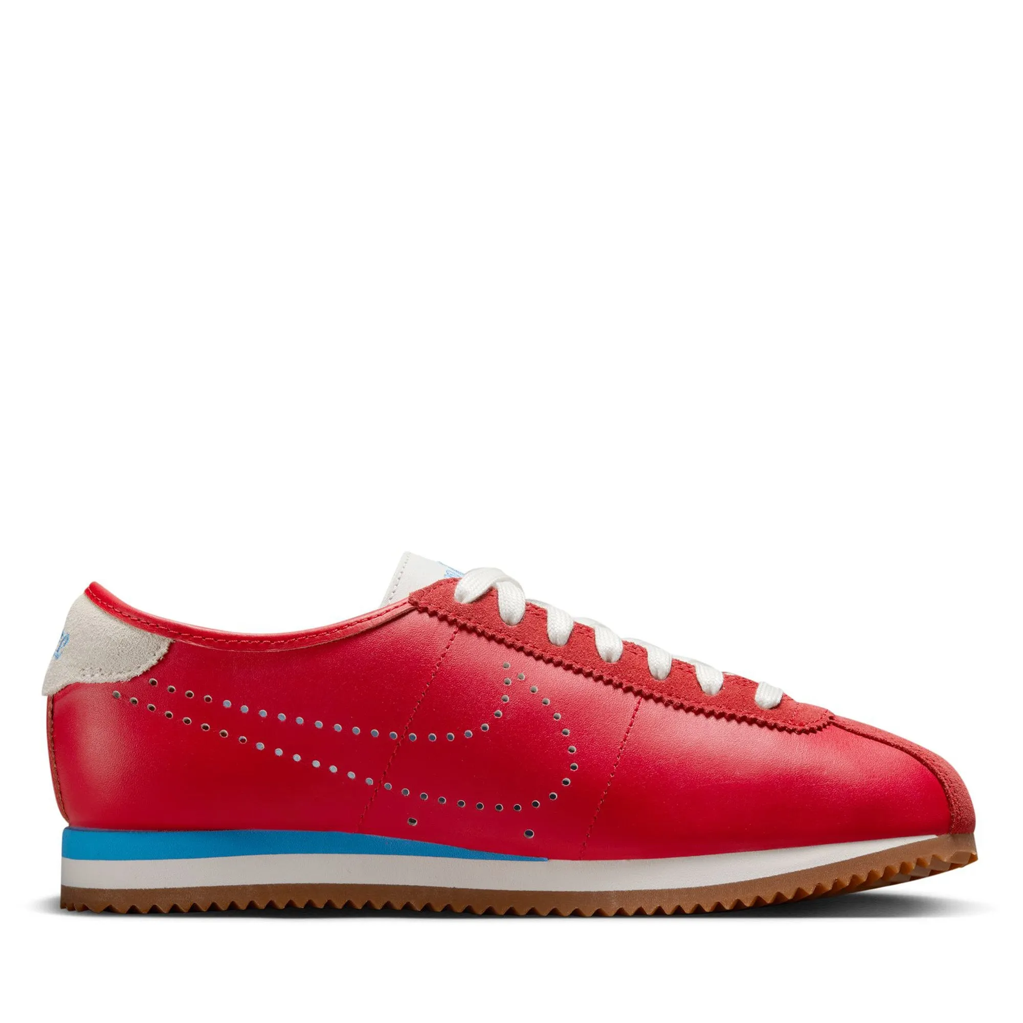 Women's Nike Cortez Leather - University Red/University Blue Extended Heel Counter
