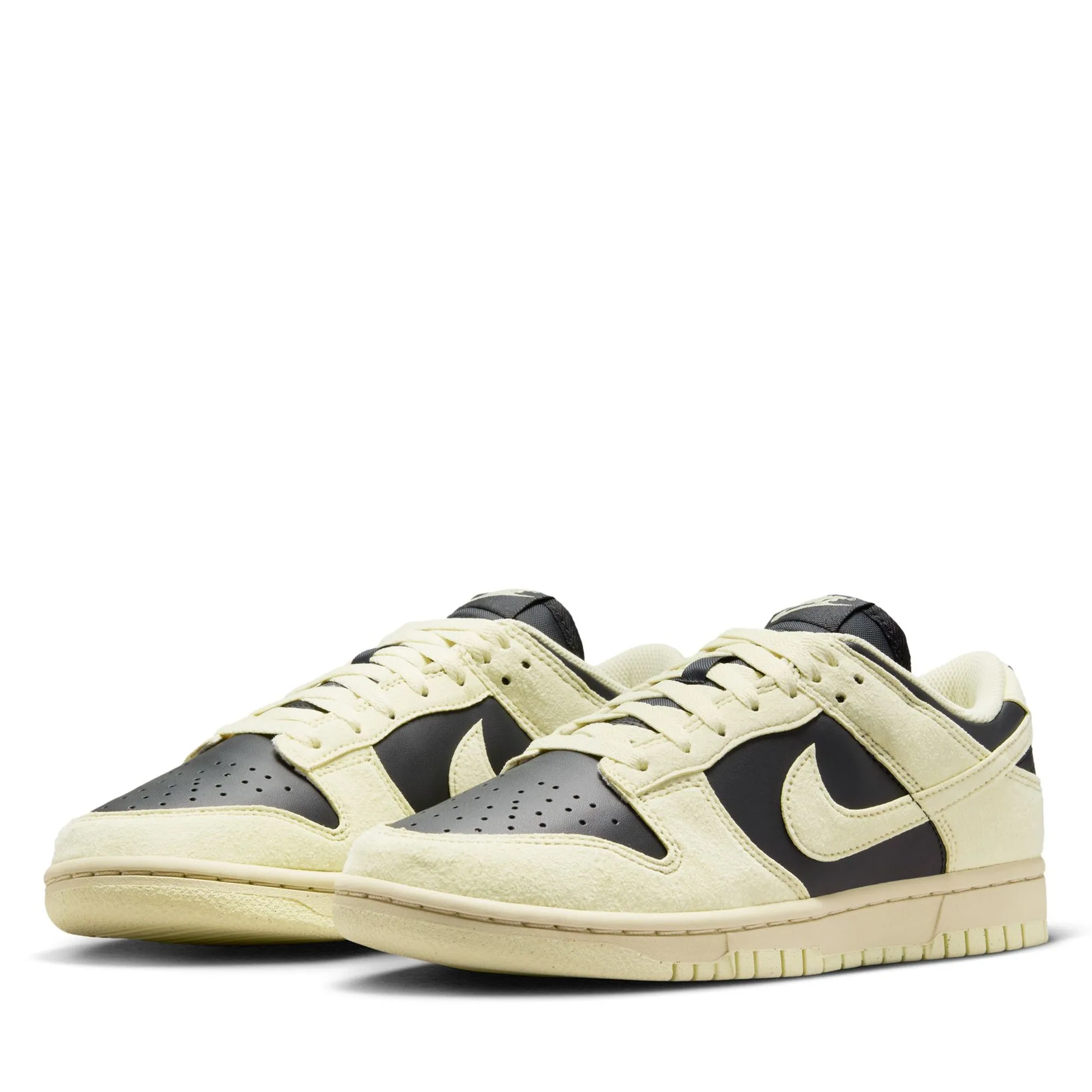 Bold Outsole Geometry Urban Wear Women's Nike Dunk Low - Off Noir/Alabaster