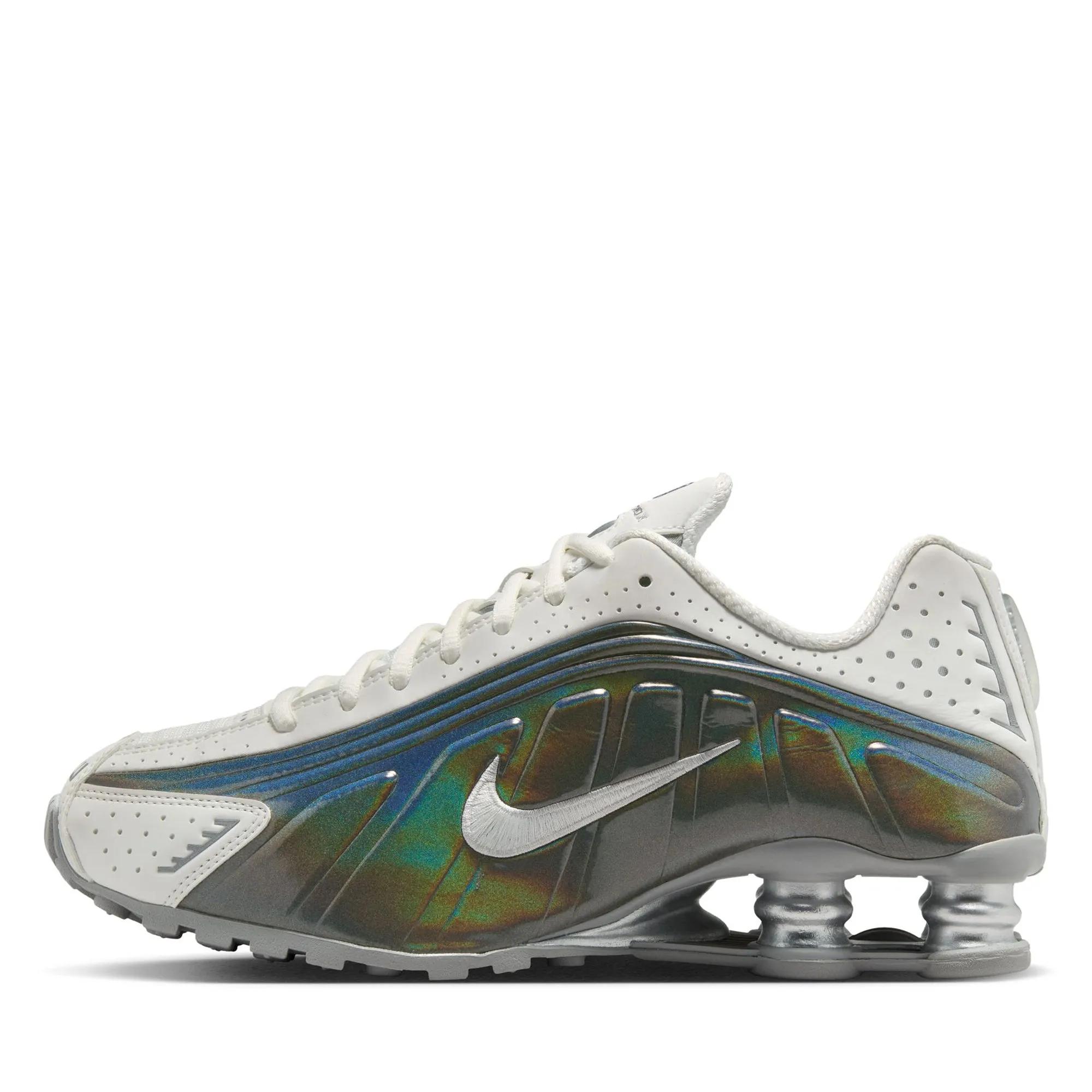 Zonal Support Women's Nike Shox R4 - Summit White/Hydrangeas