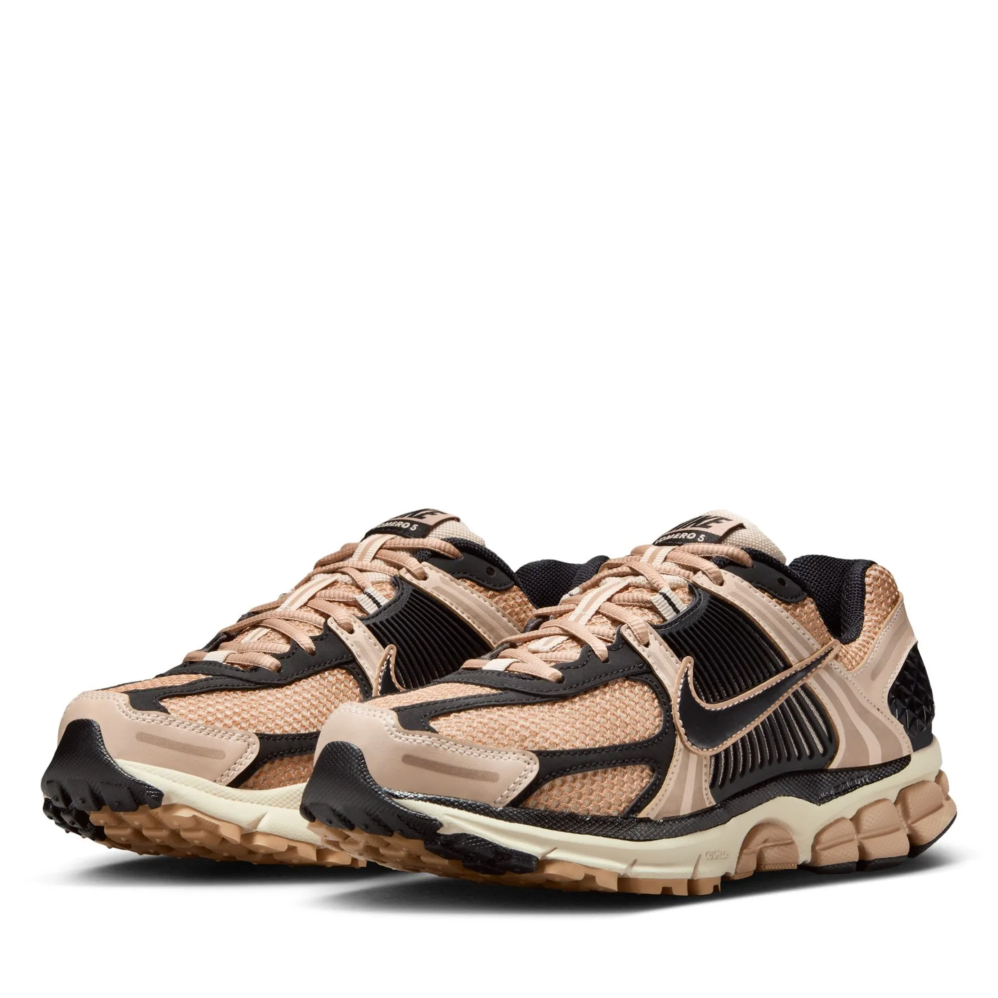 Rollbar Torsion Control Women's Nike Zoom Vomero 5 - Sanddrift/Black
