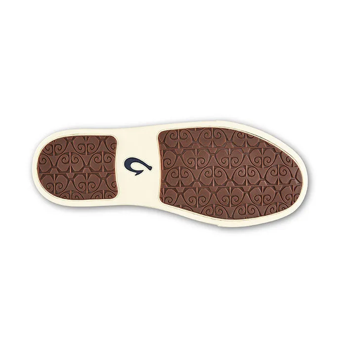 Womens Olukai Pehuea Heu in Lava Rock/Lava Rock Stripe Mood