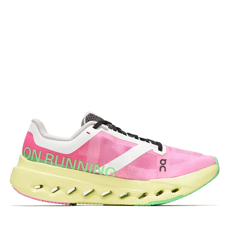 Ergonomic Fit Women's On Cloudsurfer Next - Pink/Limelight
