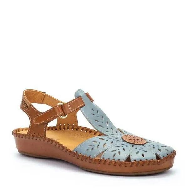 Womens Pikolinos P. Vallarta T Strap in Denim Relax Fit