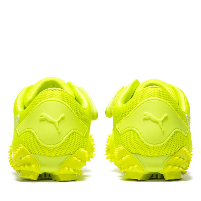 Women's Puma Mostro Ecstasy - Electric Lime Microfiber Lining Comfort Adaptive Lace Tension