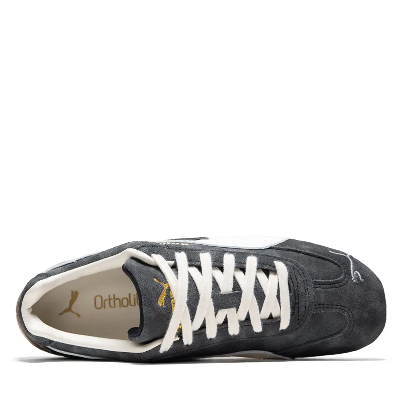 Recycled materials Reinforced toe cap Women's Puma Speedcat Faded - Cast Iron/Alpine Snow