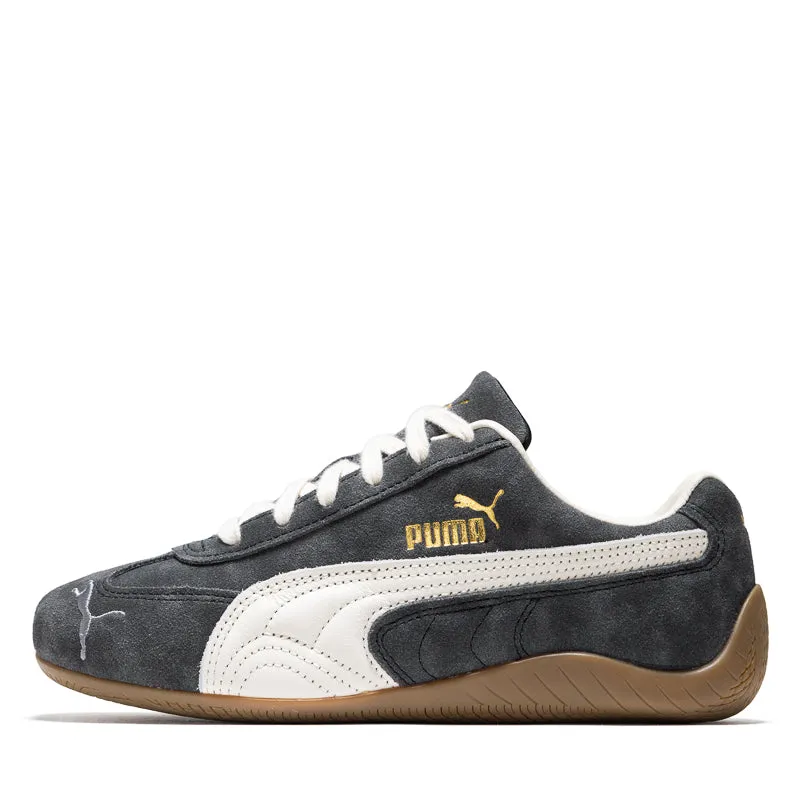 High Fit Lateral Stability Guide Women's Puma Speedcat Faded - Cast Iron/Alpine Snow