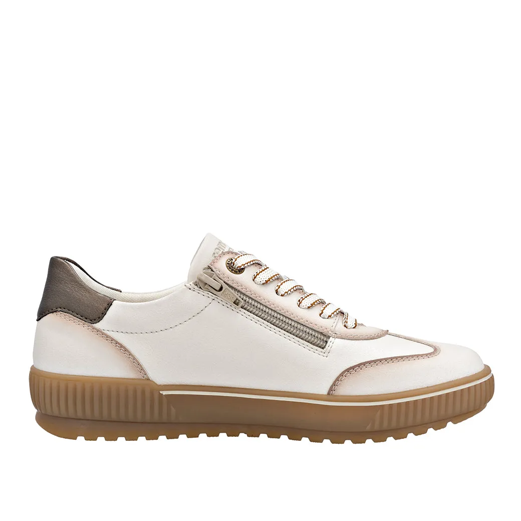 Leather Material Score Hike Womens Remonte Maditta 02 in Cotton/Bronze/Cotton