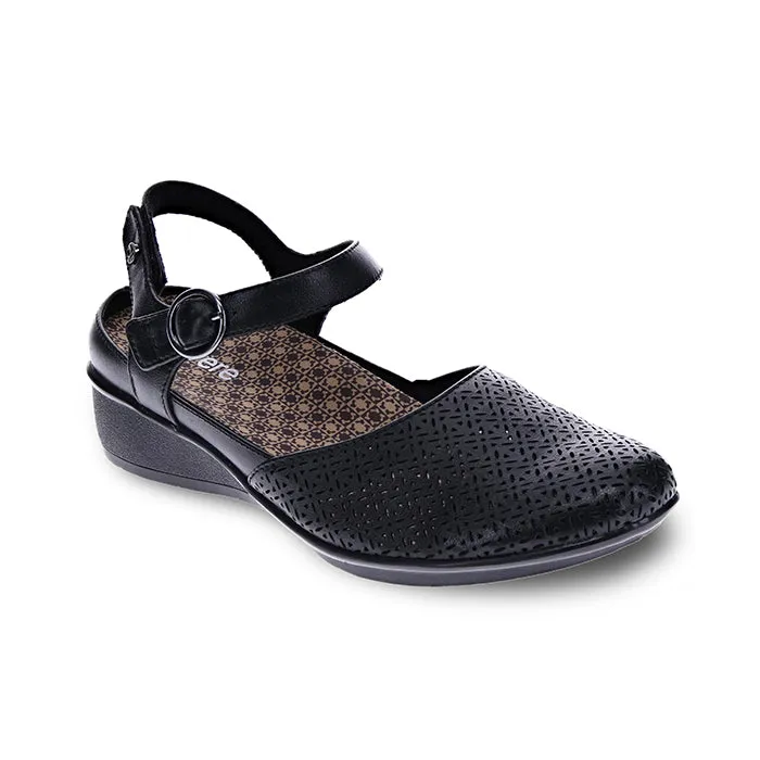 Womens Revere Calabria in Black Coffee Walk