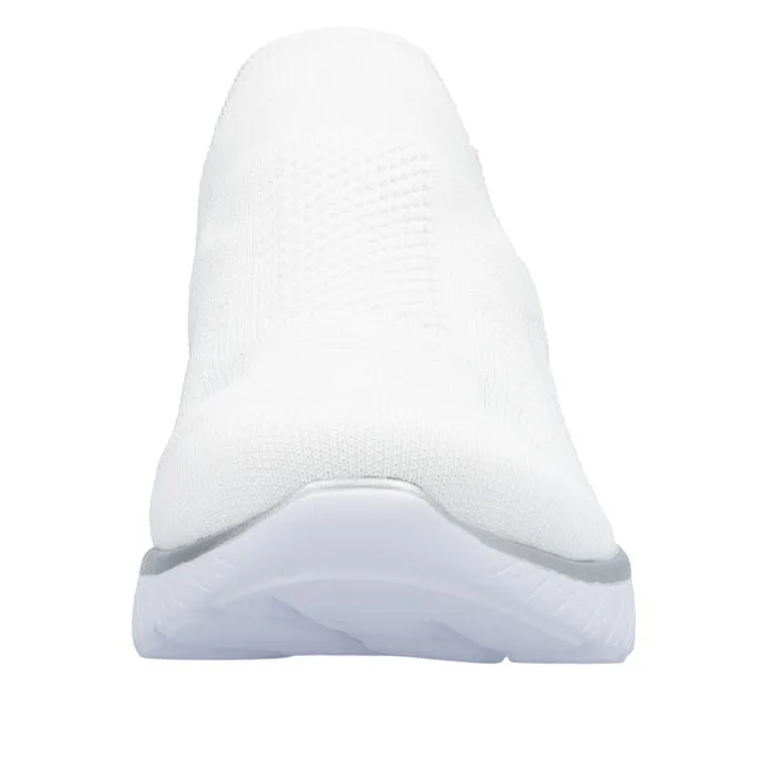 Womens Rieker Edith 72 in Weiss/Ice Evening Step