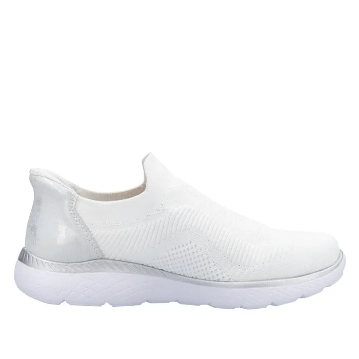Womens Rieker Edith 72 in Weiss/Ice Night Run