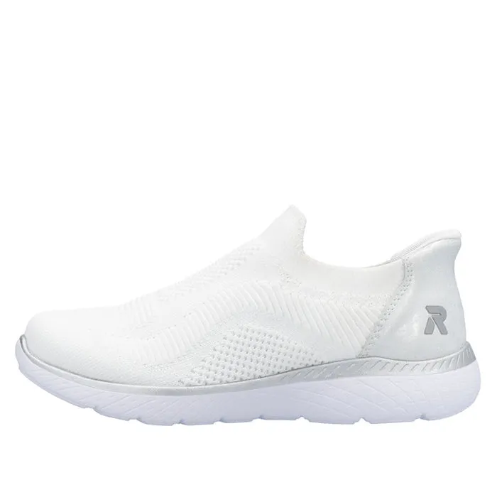 Womens Rieker Edith 72 in Weiss/Ice Fit Today