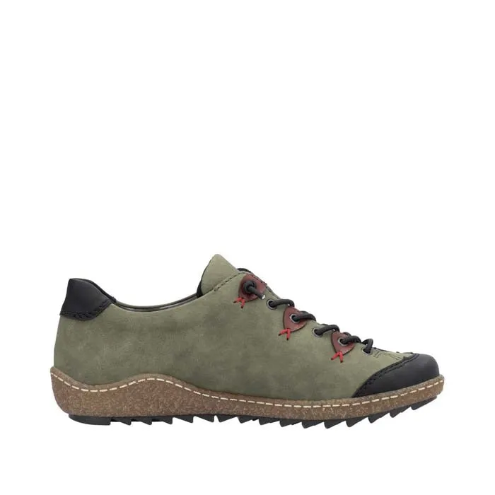 Womens Rieker Liv 61 in Schwarz/Liane/Wine Race Pace Street Ease