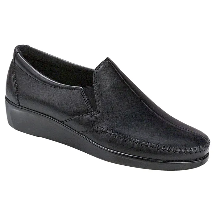 Womens SAS Dream Slip On Loafer Black Casual Outfit Casual Style Shoes