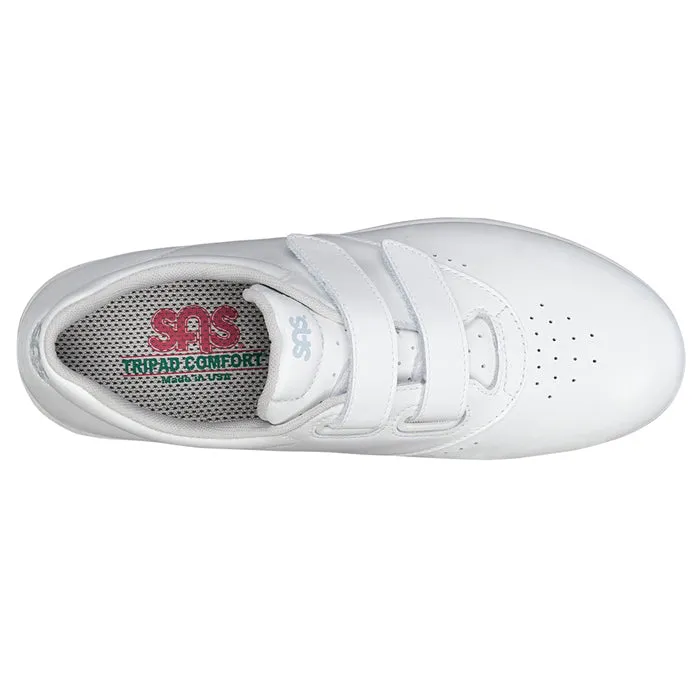 Womens SAS Me Too White Step Free
