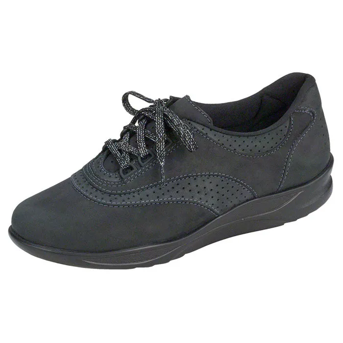 Breath Zone Womens SAS Walk Easy Nero Charcoal