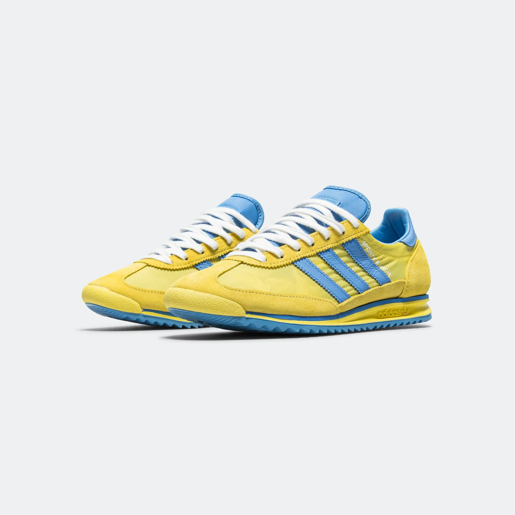 Long Commute Gym Essential Womens SL72 x Sporty & Rich - Light Yellow/Real Blue-Footwear White