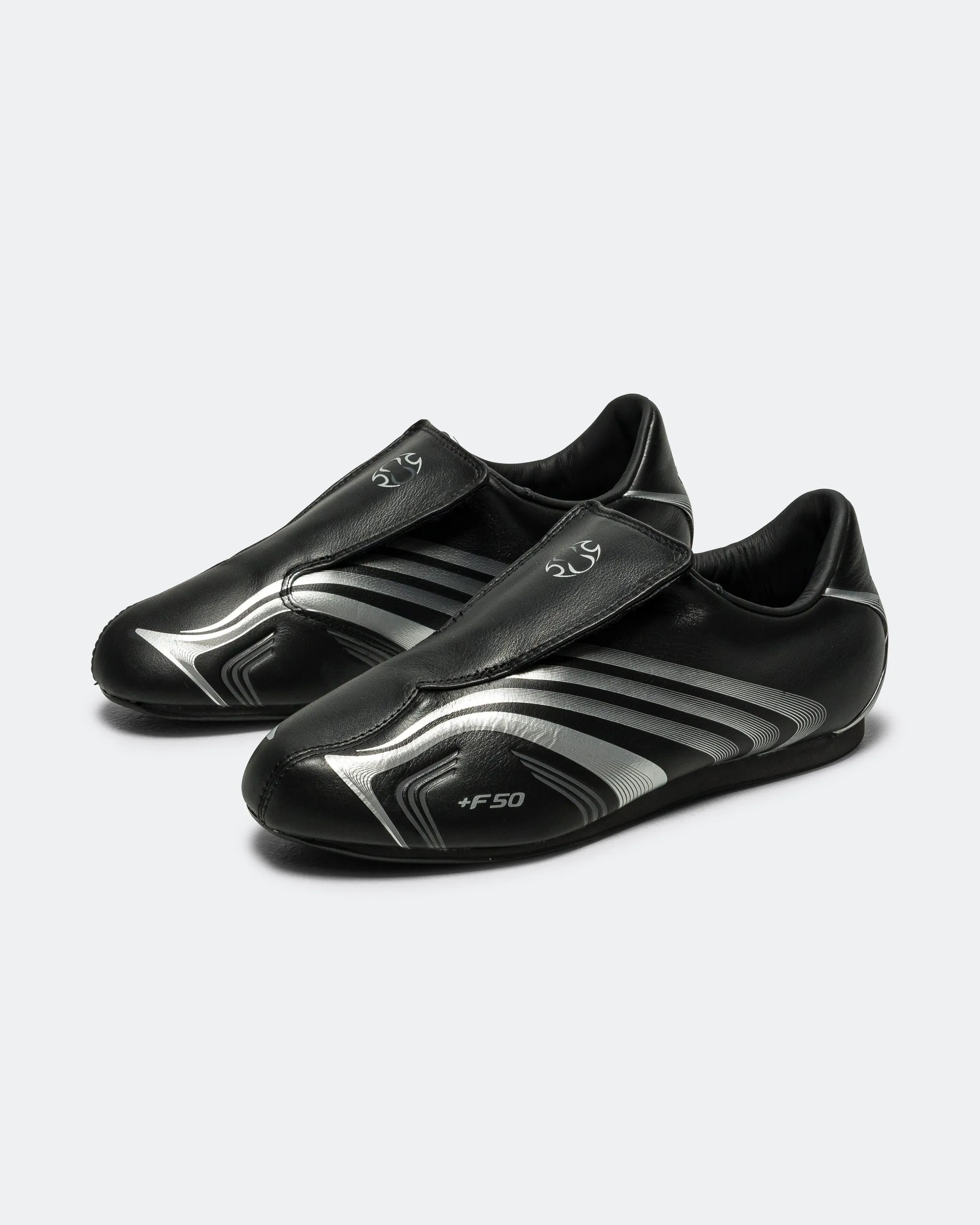 Fit Light Womens Taekwondo F50 - Core Black/Silver Metallic-Grey Six