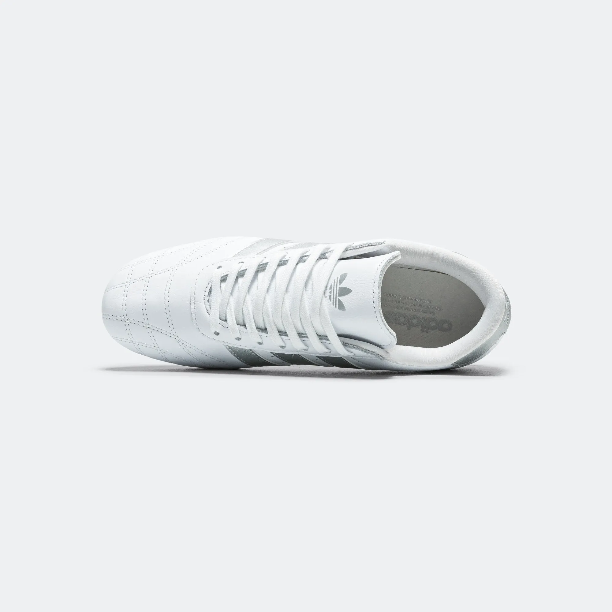 Lightweight Midsole Form Support Womens Taekwondo Lace - Footwear White/Silver Metalic-Gum