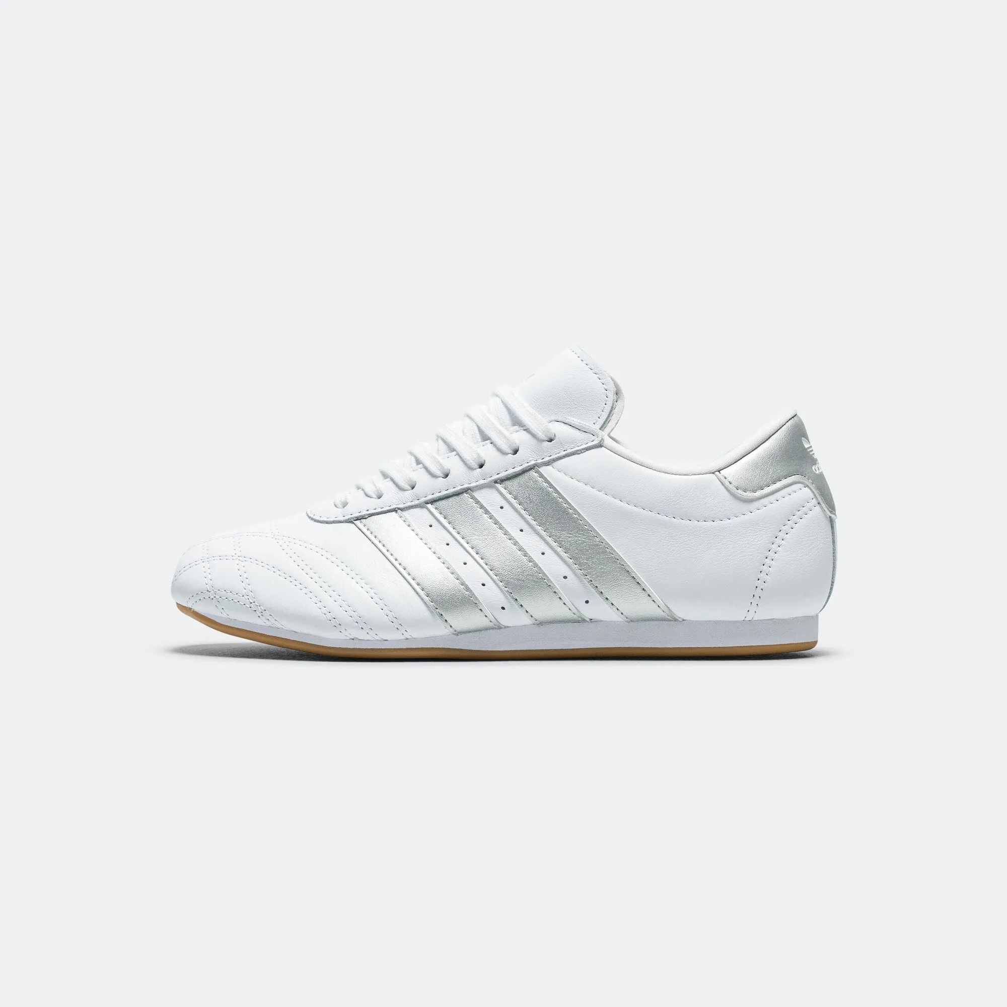 Womens Taekwondo Lace - Footwear White/Silver Metalic-Gum Hybrid style