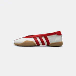 Low Profile Cushioning Womens Taekwondo Mei Ballet - Footwear White/Better-Scarlet