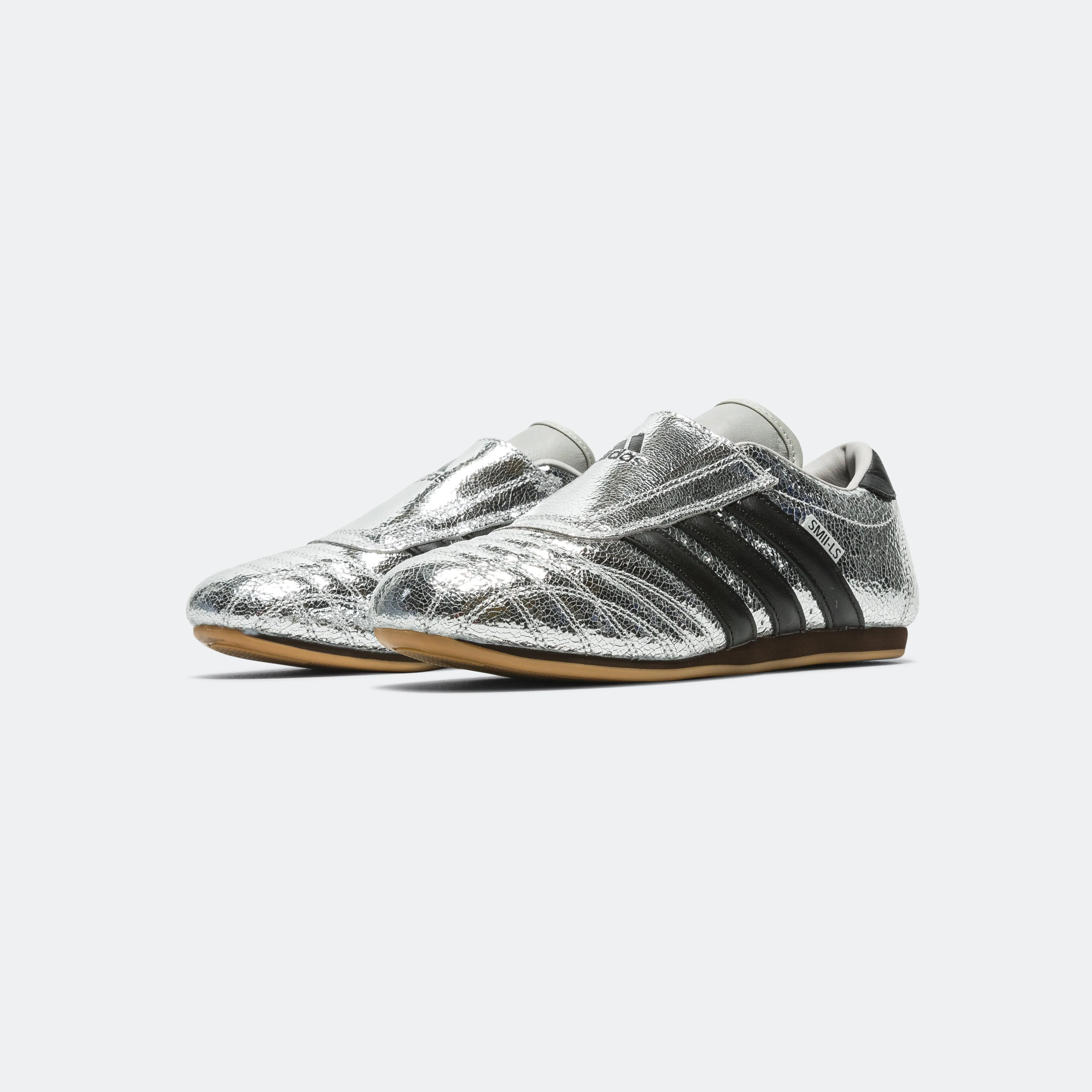 Womens Taekwondo - Silver Metallic/Core Black-Gum Shock absorption system