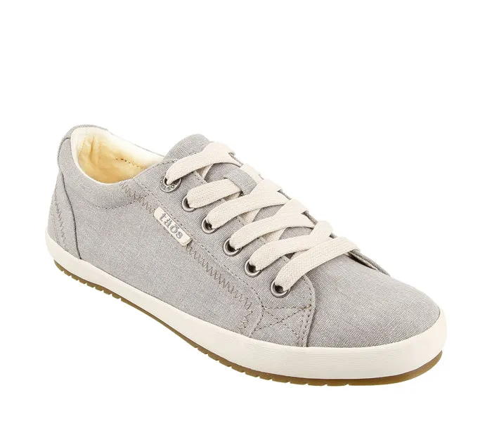 Walk Smart Womens Taos Star Grey Wash Canvas