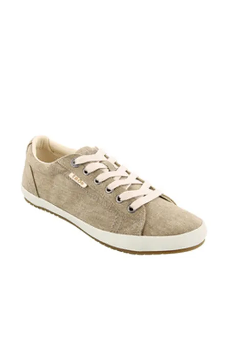 Womens Taos Star Khaki Wash Canvas Daily Move
