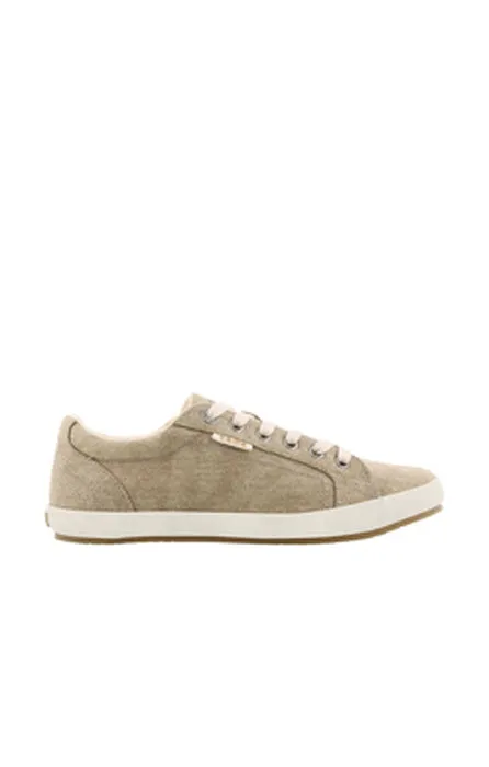 Timeless Use Womens Taos Star Khaki Wash Canvas