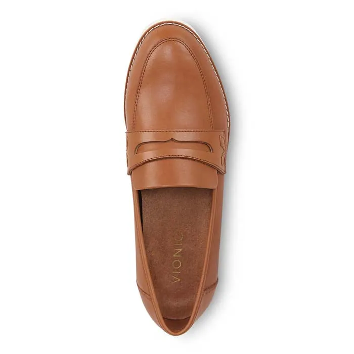Womens Vionic Cheryl II in Tan Street Fashioned Everyday Routine