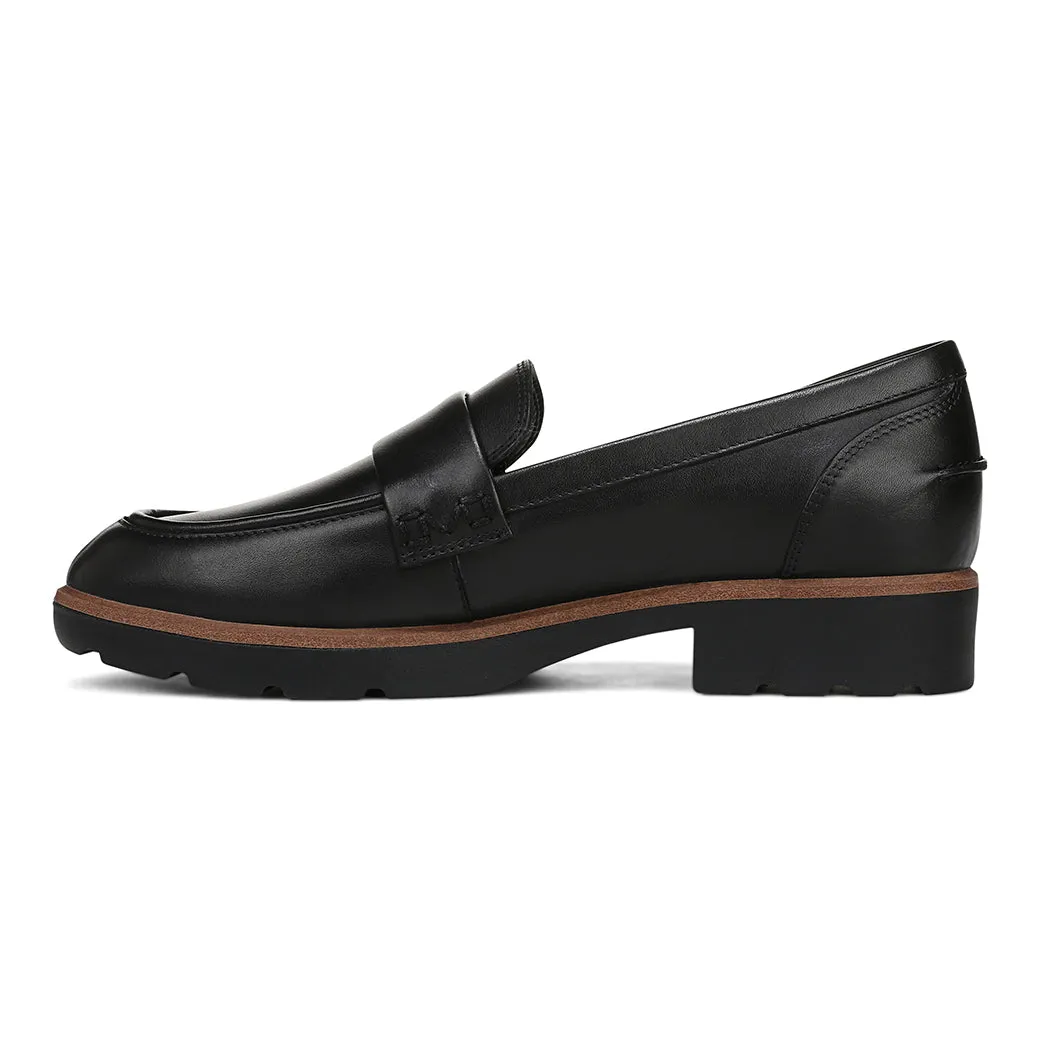 Day To Night Performance Fit Womens Vionic Cleo Loafer in Black