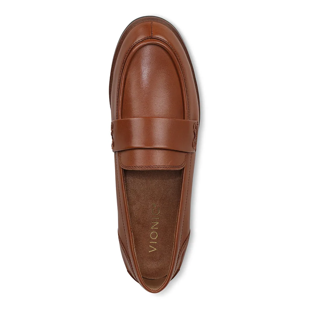 Star Path Womens Vionic Cleo Loafer in Tan