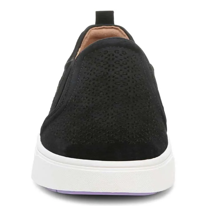 Womens Vionic Kimmie Perf in Black Dynamic Grip Travel Ready
