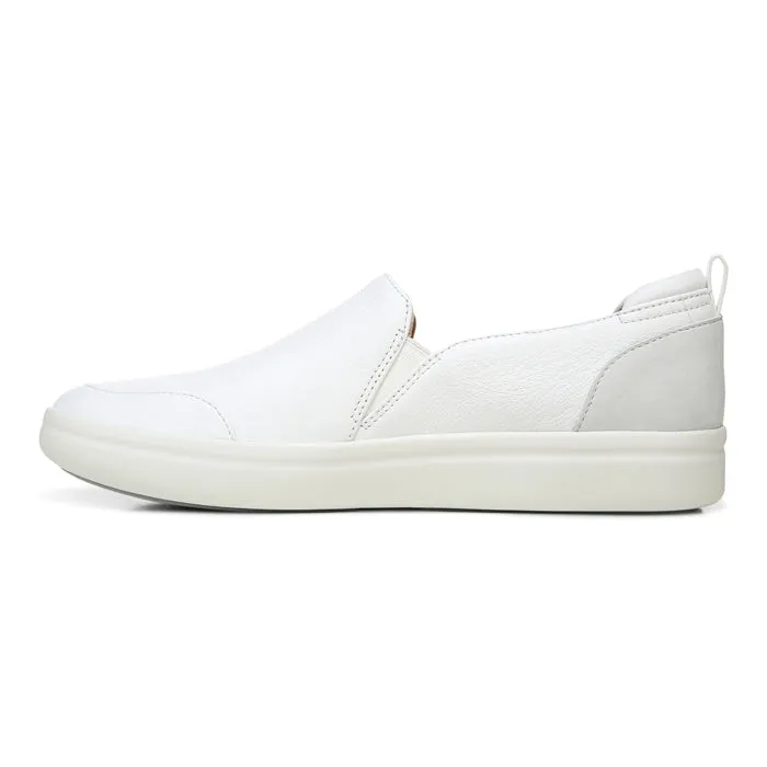 Womens Vionic Penelope Slip On Sneaker White Smooth Surface