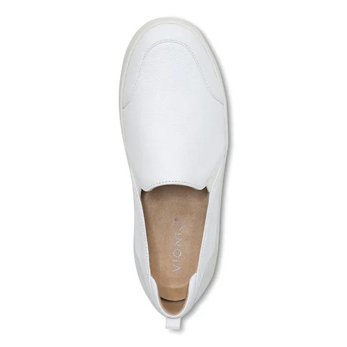 Comfortable Style Classic Finish Womens Vionic Penelope Slip On Sneaker White