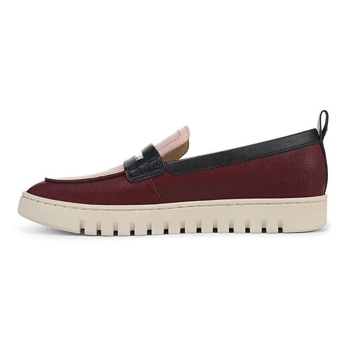 Womens Vionic Uptown in Cherry Jubilee Multi Chill Look Comfortable toe box