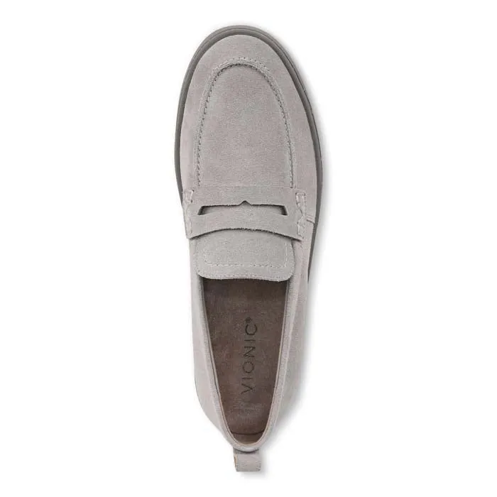 Embroidered design Womens Vionic Uptown in Light Grey