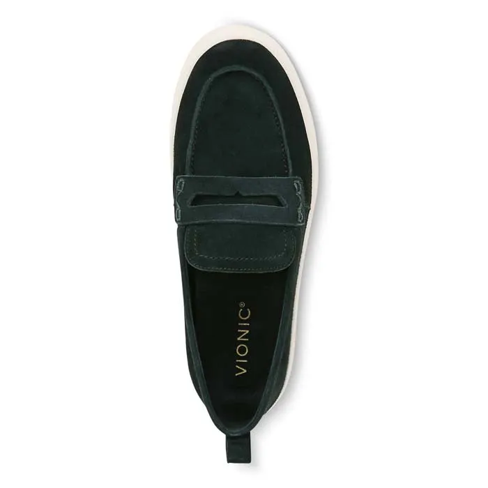 Womens Vionic Uptown in Scarab Foot alignment
