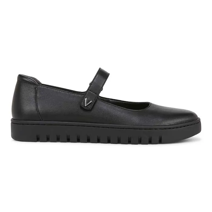 SoftMaterial Petite Fit Womens Vionic Uptown Mary Jane in Black