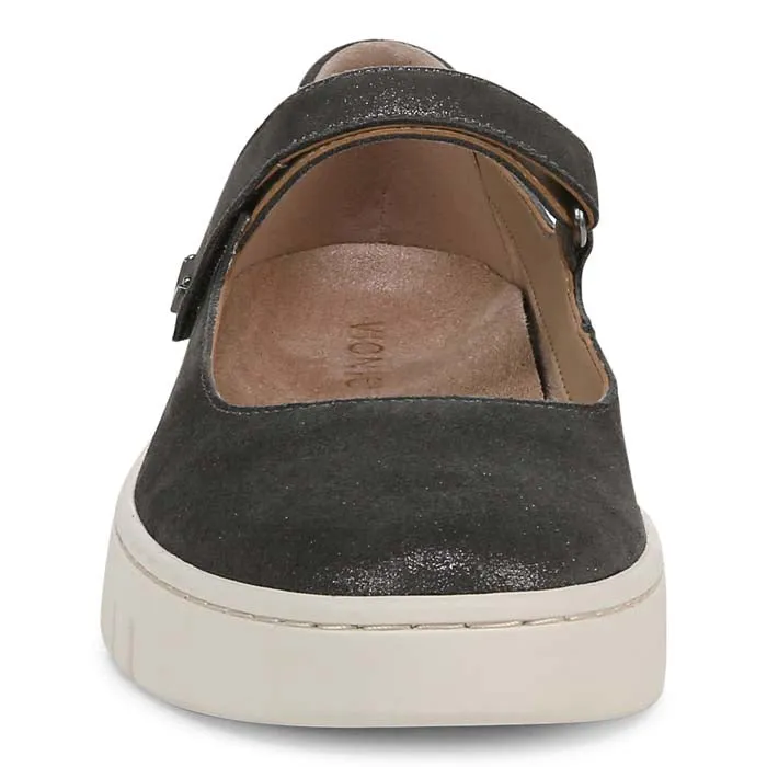 Classic Fit Womens Vionic Uptown Mary Jane in Polluted Silver