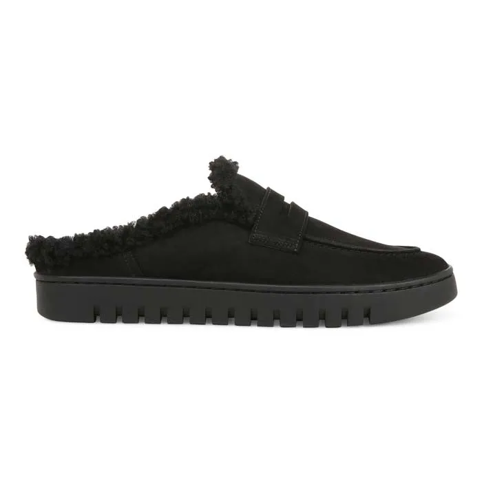 Womens Vionic Uptown Mule in Black Classic Mood