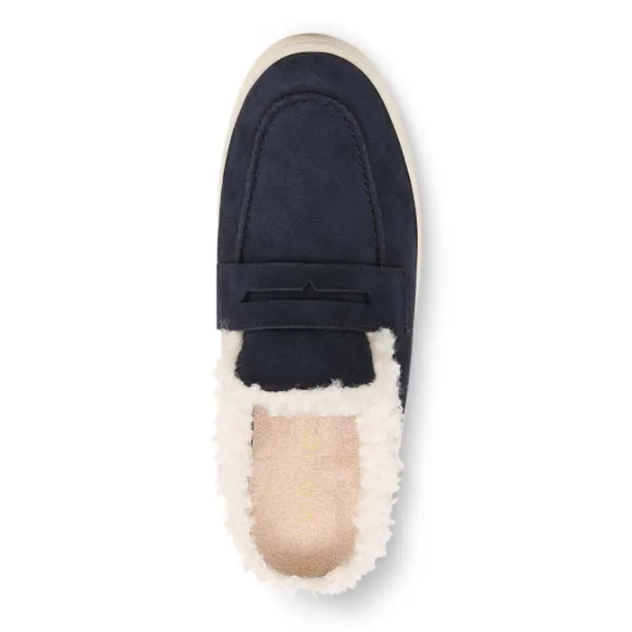 Womens Vionic Uptown Mule in Peacoat Reinforced   toe