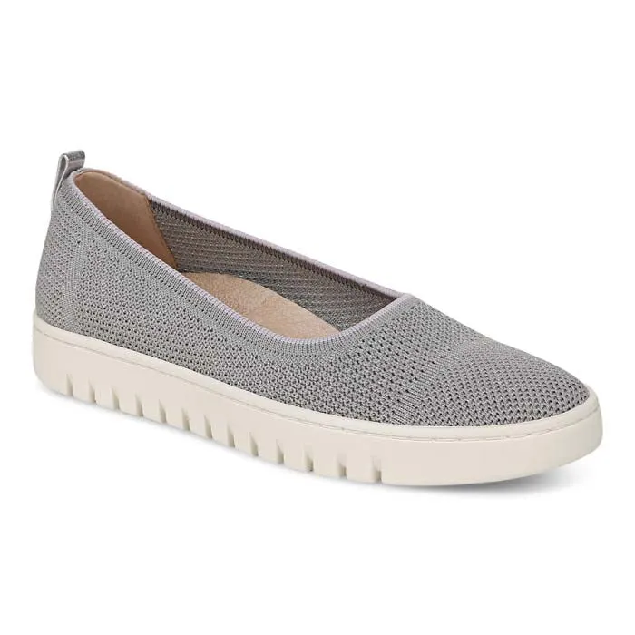 Womens Vionic Uptown Skimmer in Light Grey Fast Step